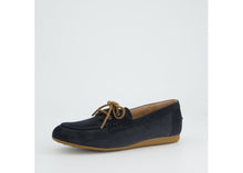 Load image into Gallery viewer, Paul Green Navy Suede Loafer|1136030
