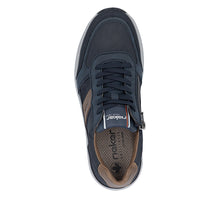 Load image into Gallery viewer, Rieker Wide Fit Blue Trainer|1150514
