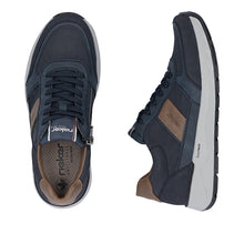 Load image into Gallery viewer, Rieker Wide Fit Blue Trainer|1150514

