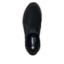 Load image into Gallery viewer, Rieker Extra Wide Fit Navy Slip On|1155114N
