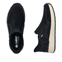 Load image into Gallery viewer, Rieker Extra Wide Fit Navy Slip On|1155114N
