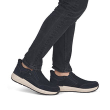 Load image into Gallery viewer, Rieker Extra Wide Fit Navy Slip On|1155114N
