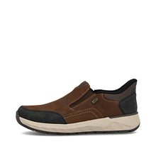 Load image into Gallery viewer, Rieker Extra Wide Brown Slip On|1155122B

