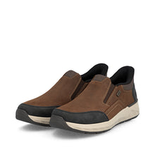 Load image into Gallery viewer, Rieker Extra Wide Brown Slip On|1155122B
