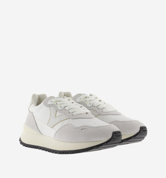 Victoria White Ice Mini Wedge Trainer|1157108HI