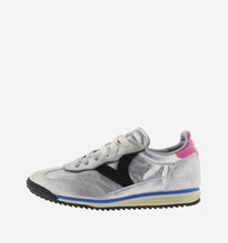 Load image into Gallery viewer, Victoria Silver &amp; Pink Trainer|1158102SL
