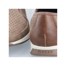 Load image into Gallery viewer, Rieker Beige Cut Out Leather Slip On|1195564
