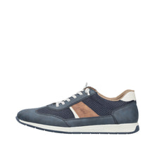 Load image into Gallery viewer, Rieker Navy &amp; Tan Trainer|1196014
