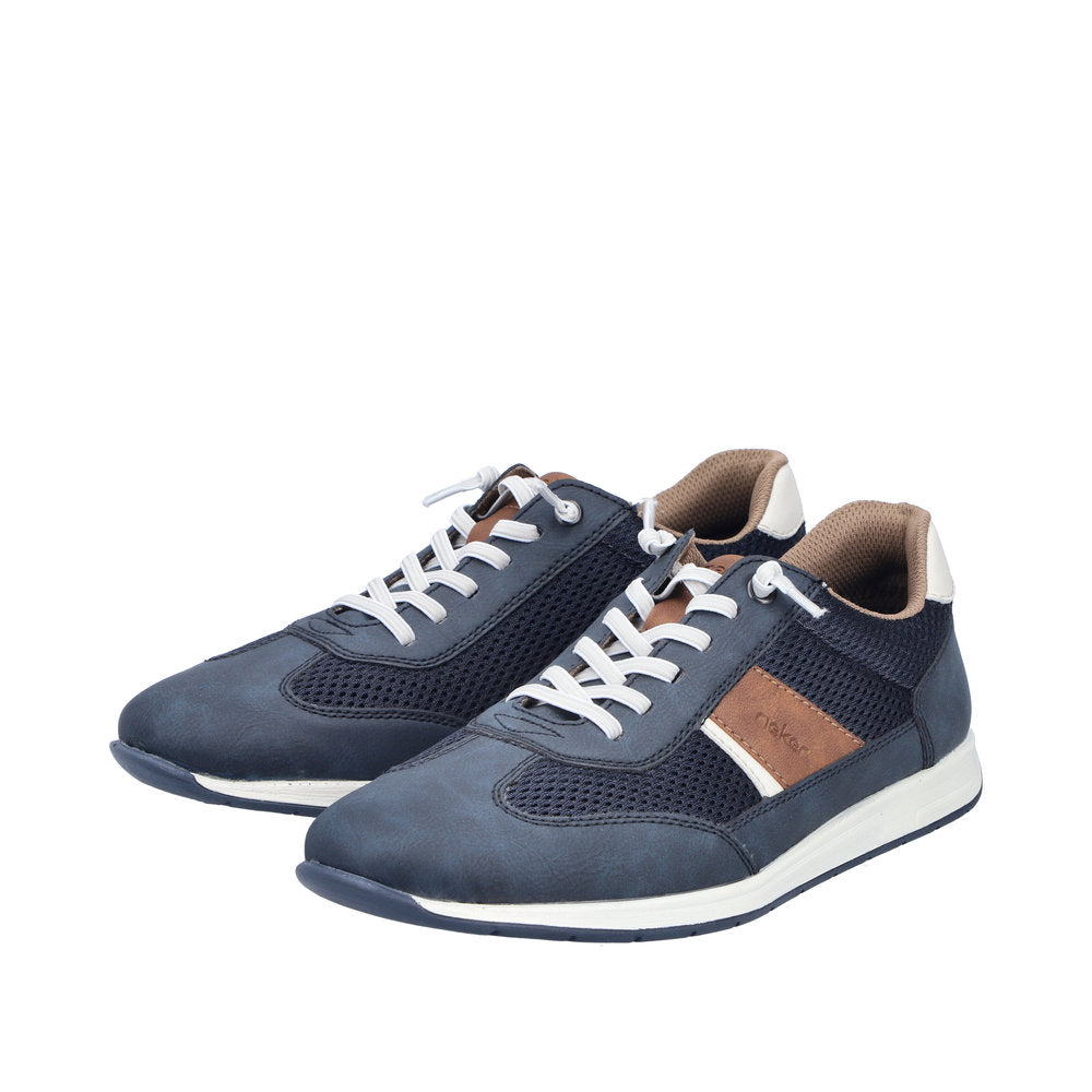 Rieker Navy & Tan Trainer|1196014