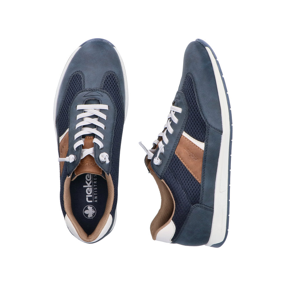 Rieker Navy & Tan Trainer|1196014
