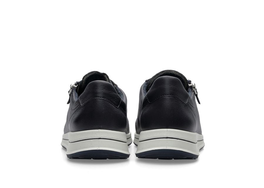 Ara Navy Wide Fit Trainer|122480102