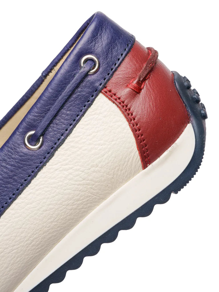 Ara White, Red and Blue Slip On|122770409