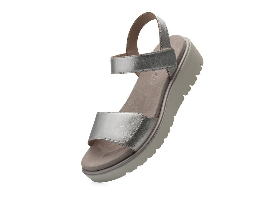 Ara Gold Leather Sandal|123351811G