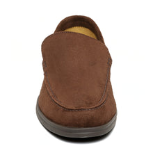 Load image into Gallery viewer, Steve Madden Dark Brown Suede Loafer| 12000349DB
