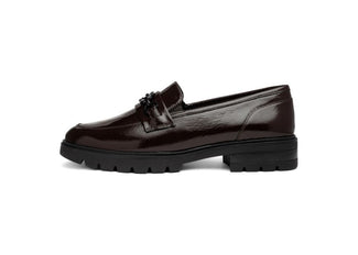 Ara Slim Fit Burgundy Loafer|121121919