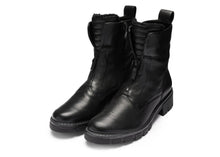 Load image into Gallery viewer, Ara Black Leather Ankle Boot|122313065G
