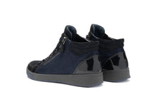 Load image into Gallery viewer, Ara Navy Multi Ankle Boot|122449942
