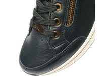 Load image into Gallery viewer, Ara Wide Fit Black Trainer|122480126H
