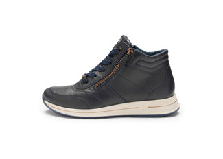 Ara Wide Fit Navy Ankle Boot|122480817A
