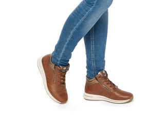 Ara Wide Fit Brown Ankle Boot|122480845