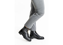 Load image into Gallery viewer, Ara Black Leather Ankle Boot|122952001B
