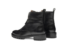 Load image into Gallery viewer, Ara Black Leather Ankle Boot|122952001B
