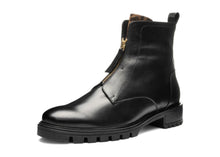 Load image into Gallery viewer, Ara Black Leather Ankle Boot|122952001B

