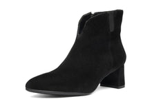 Load image into Gallery viewer, Ara Black Suede Ankle Boot|125240811
