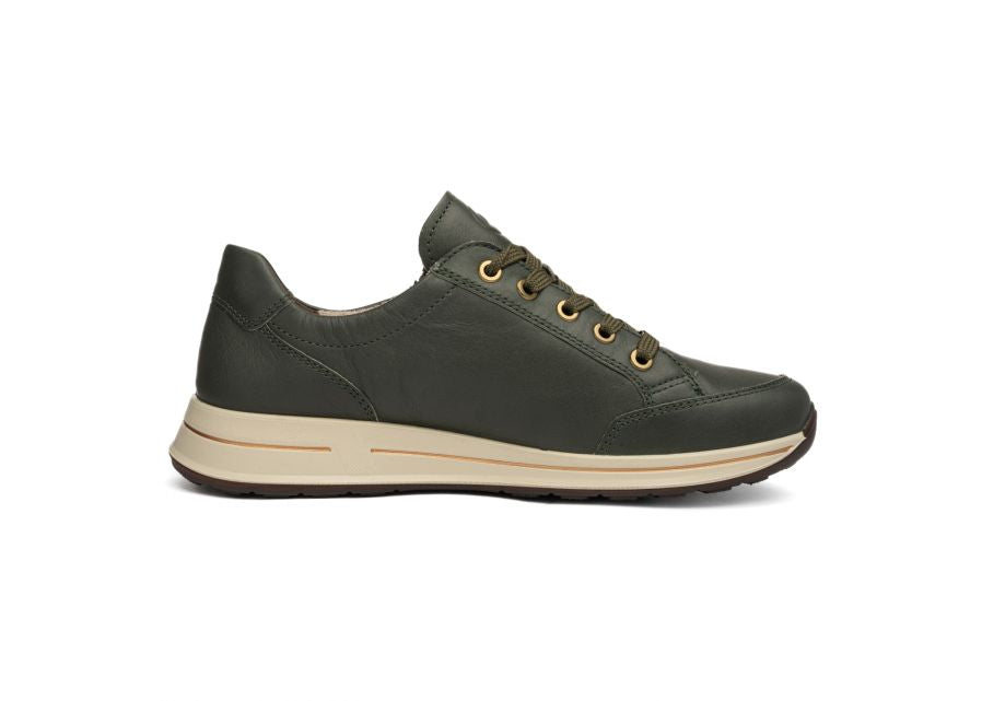 Ara Wide Fit Green Trainer|125480161