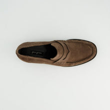 Load image into Gallery viewer, Paul Green Brown Suede Loafer|1260005
