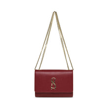 Load image into Gallery viewer, Steve Madden Cherry Red Gold Chain Shoulder Handbag|13001312CR
