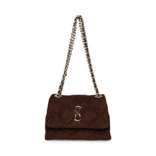 Load image into Gallery viewer, Steve Madden Brown &amp; Gold Chain Shoulder Handbag|13002244BR
