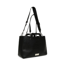 Load image into Gallery viewer, Steve Madden Black Shopper Bag| 130022422BK
