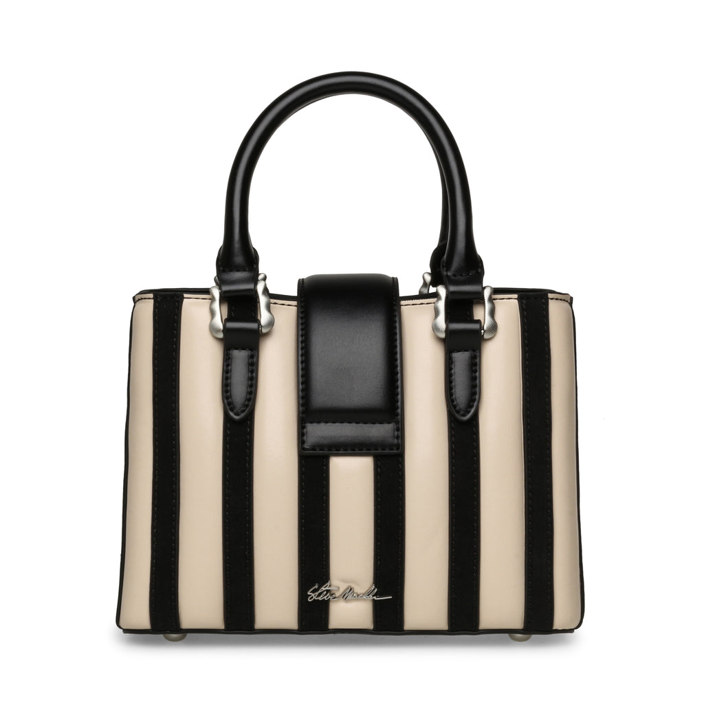 Steve Madden Black and Cream Bag| 13002509B1