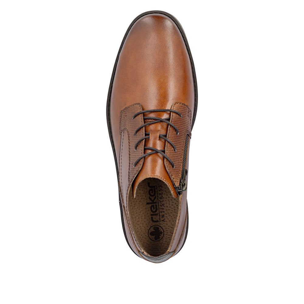 Rieker Wide Fit Brown Ankle Boot|1390224