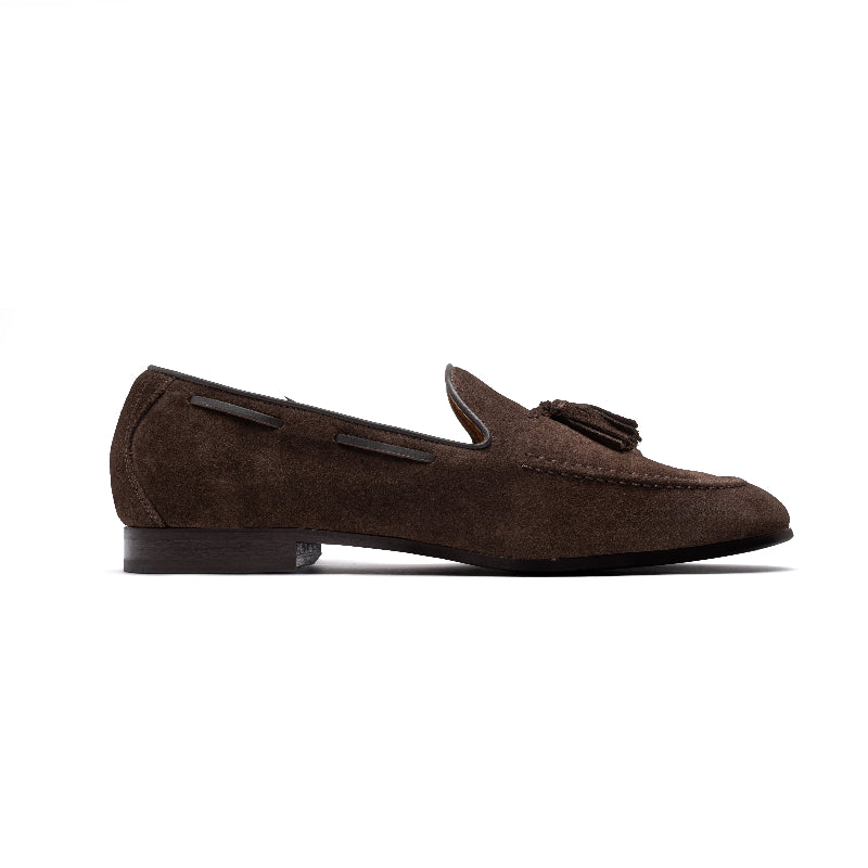 Ambitious Chocolate Suede Loafer |1431411296