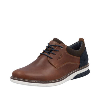 Rieker R 1440524BR- Wide Fit Laced Shoe.