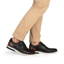 Load image into Gallery viewer, Rieker Black and Tan Comfort Shoe|1441200
