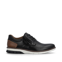 Load image into Gallery viewer, Rieker Black and Tan Comfort Shoe|1441200
