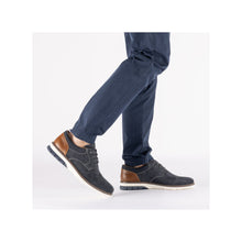Load image into Gallery viewer, Rieker Navy and Tan Comfort Shoe|1442514
