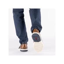 Load image into Gallery viewer, Rieker Navy and Tan Comfort Shoe|1442514
