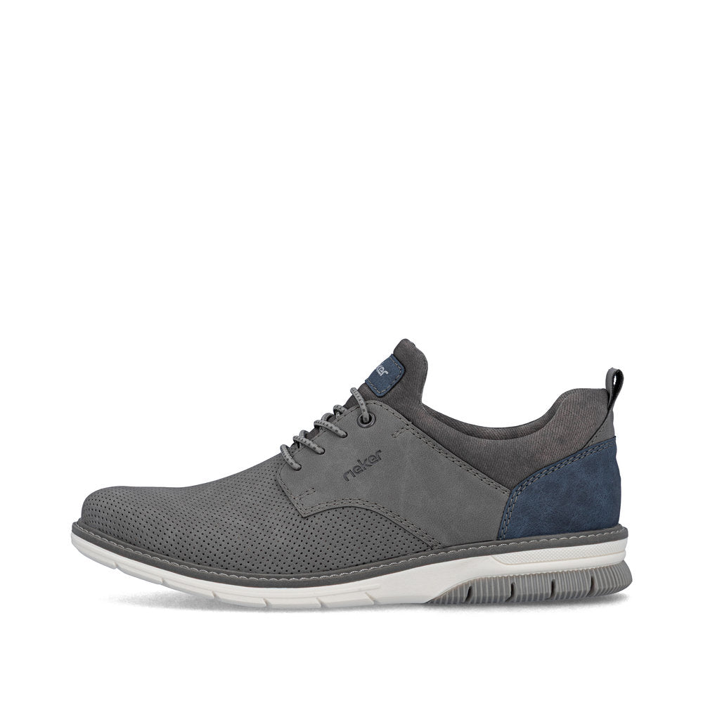 Rieker  Grey Comfort Shoe|1445042