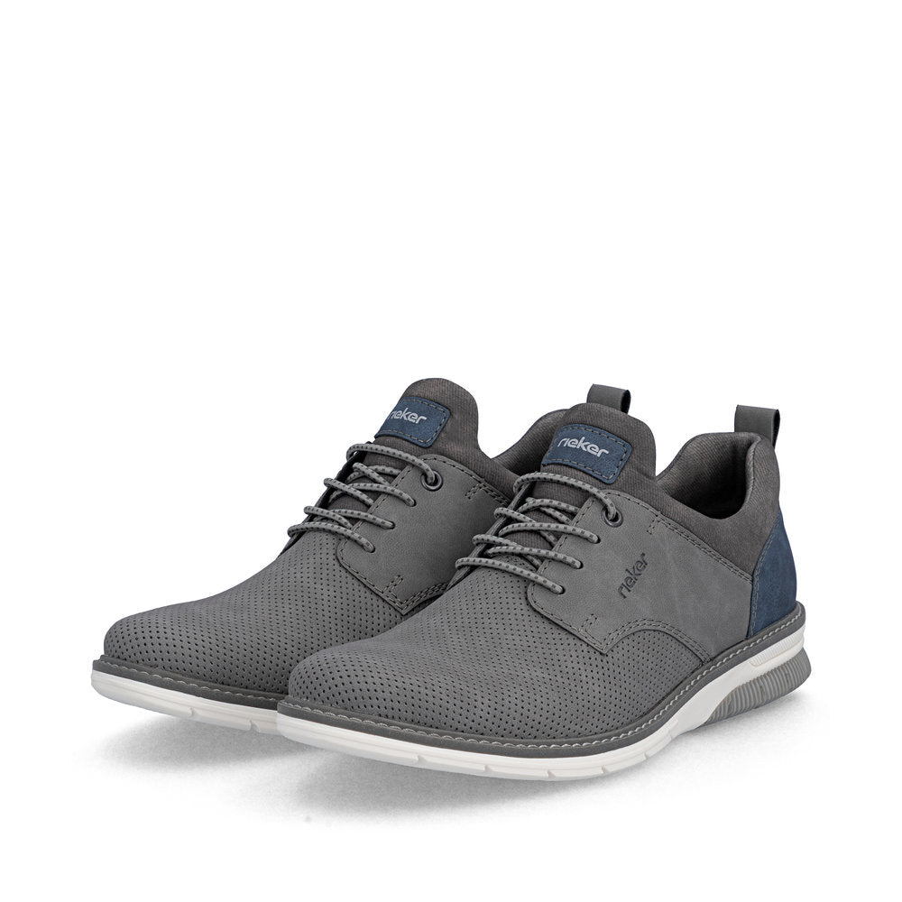 Rieker  Grey Comfort Shoe|1445042