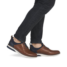Load image into Gallery viewer, Rieker Wide Fit Brown Laced Shoe|1445422
