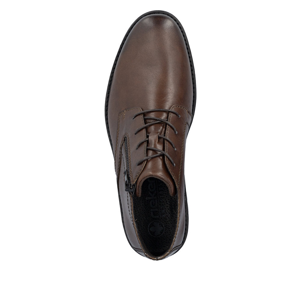 Rieker Wide Fit Brown Ankle Boot|1460925