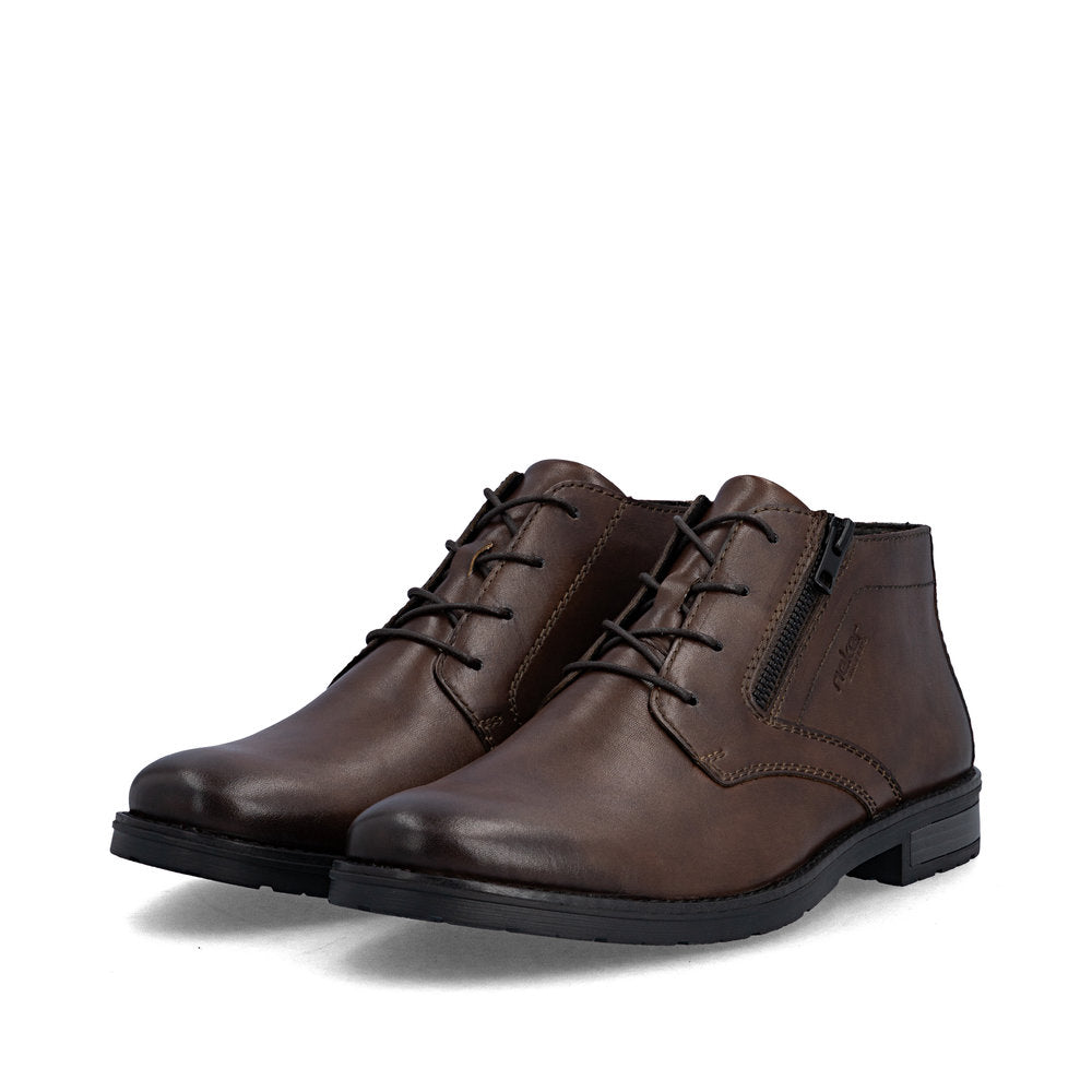 Rieker Wide Fit Brown Ankle Boot|1460925