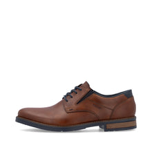 Load image into Gallery viewer, Rieker Wide Fit Brown Business Shoe|1462124B
