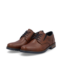 Load image into Gallery viewer, Rieker Wide Fit Brown Business Shoe|1462124B
