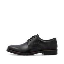 Load image into Gallery viewer, Rieker Wide Fit Black Business Shoe|1464200B
