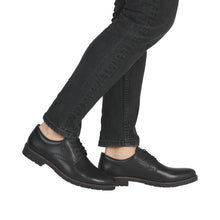 Load image into Gallery viewer, Rieker Wide Fit Black Business Shoe|1464200B
